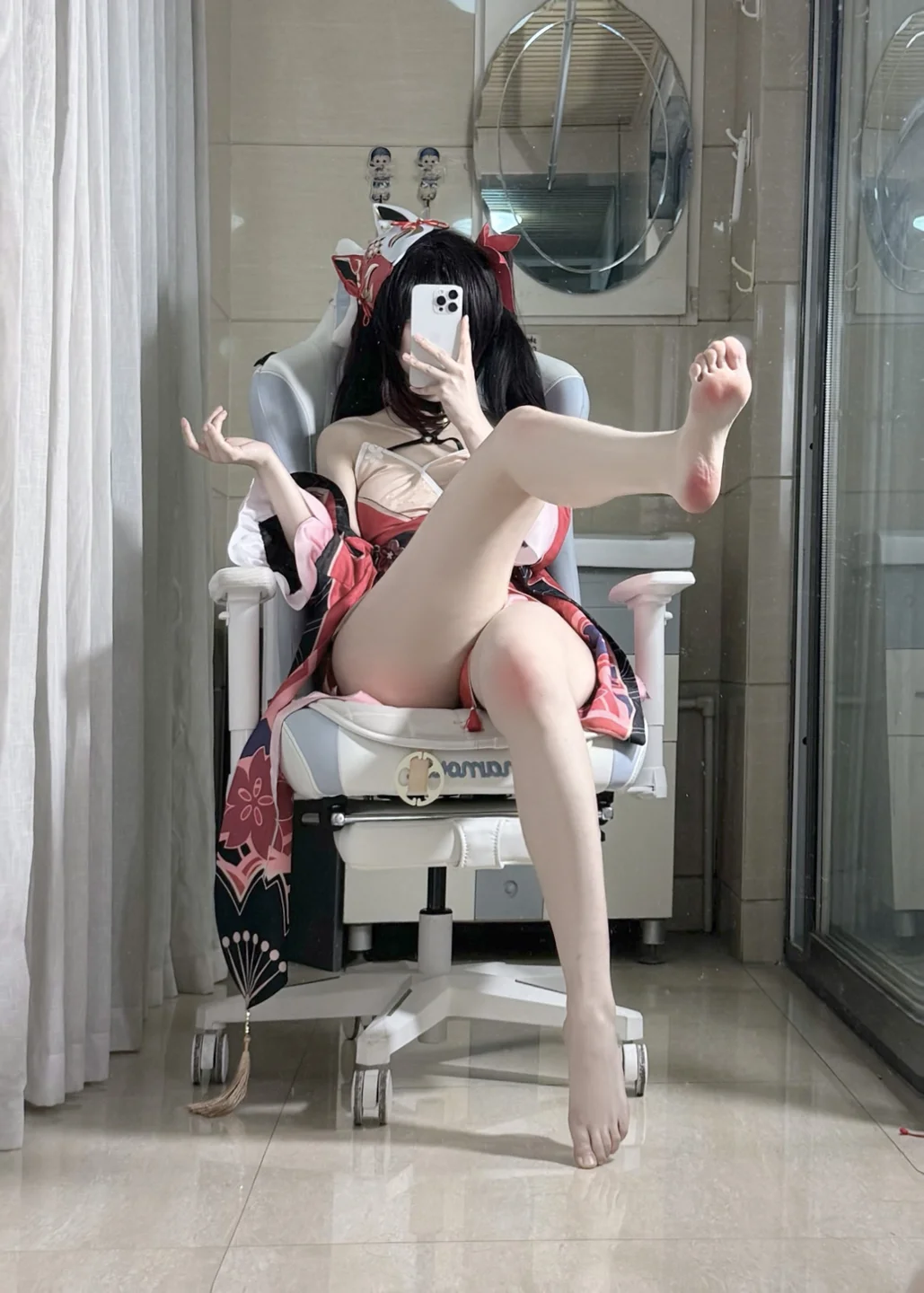 不可爱羚 - 花火 [52P,7V-486MB] tg@simisebaisi 【丝足阁】017.webp